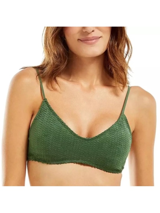 Vix Paula Hermanny Other - Vix Swim Scales Luli Green Bikini Top NWT Medium
